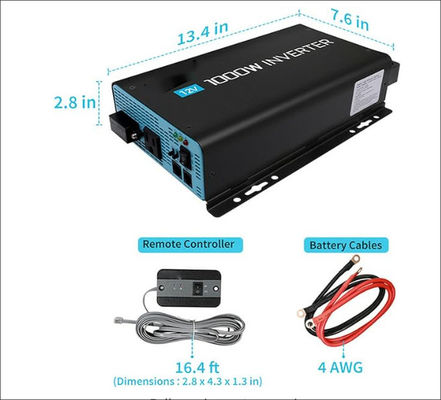 FTB1000 Inversor solar fuera de la red MPPT para sistema solar fuera de la red con negro