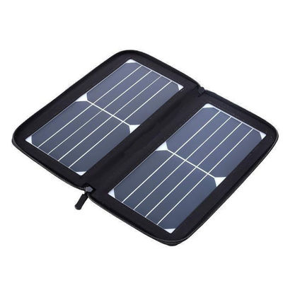 10w impermeable Smart USB colgante solar plegable para teléfono móvil