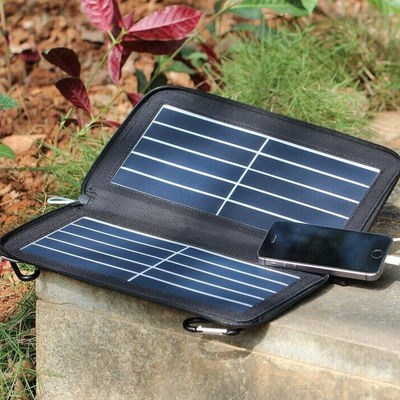 10w impermeable Smart USB colgante solar plegable para teléfono móvil