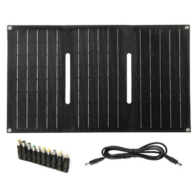 Cargador de batería solar marina plegable de 30w para embarcaciones al aire libre