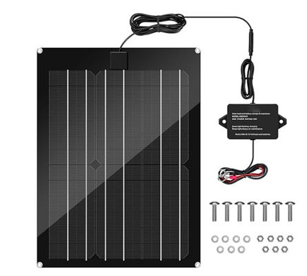 Kit de paneles solares FTBM15 Controller de carga MPPT incorporado Impermeable con negro