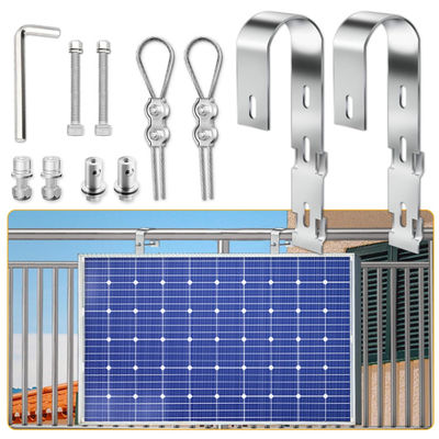 Panel de sistema solar fotovoltaico comercial de 800W para instalación en balcones
