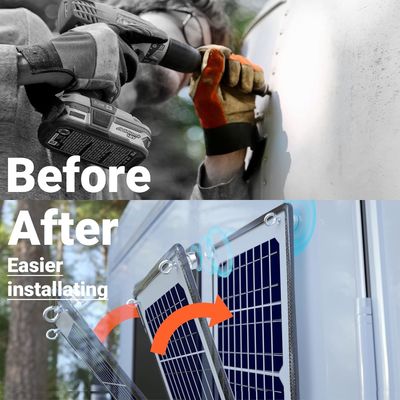 10W 12V cargador de batería solar magnética de goteo mantenedor impermeable para barco