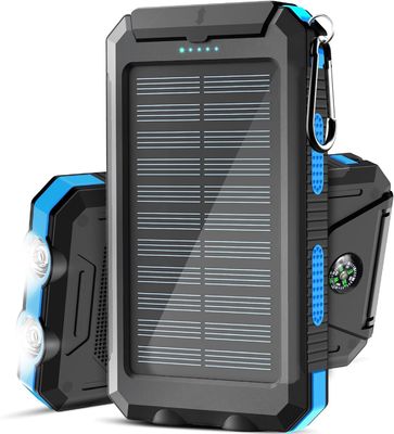 38800mAh Energía solar Usb Banco de energía a prueba de agua para acampar al aire libre