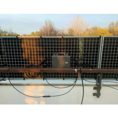 Sistema de paneles solares de 600w con cinturón en el balcón Silicio monocristalino