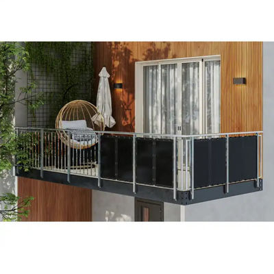 Sistema de paneles solares de 600w con cinturón en el balcón Silicio monocristalino