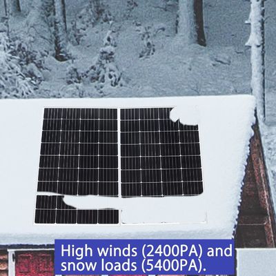 Modulo de paneles solares rígidos mono fotovoltaicos de 12V 24V 300W 150W