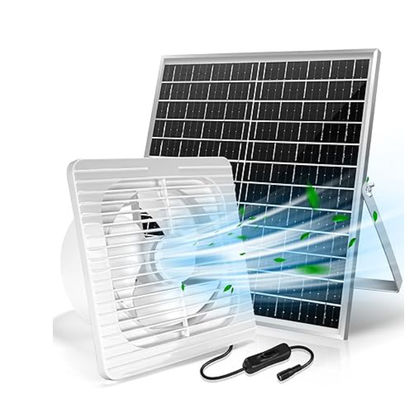 Kit de paneles solares monocristalinos blancos sin cepillo 30W 8&quot;
