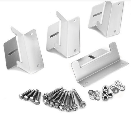 Brackets de montaje de paneles solares de RV Accesorios del sistema solar para fuera de la correa