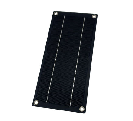 Panel de carga solar portátil USB de silicio monocristalino de emergencia 5V