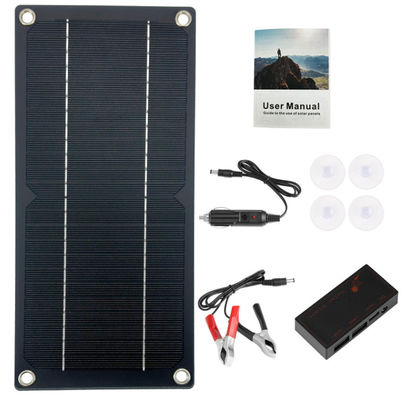 Panel de carga solar portátil USB de silicio monocristalino de emergencia 5V