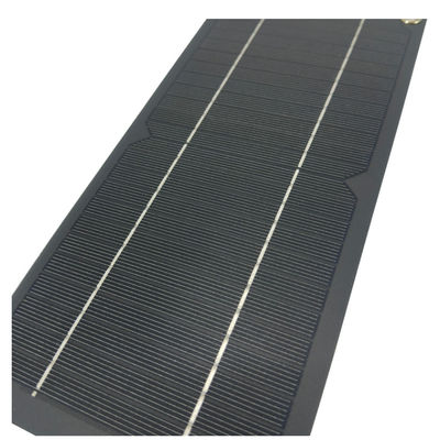 Panel de carga solar portátil USB de silicio monocristalino de emergencia 5V