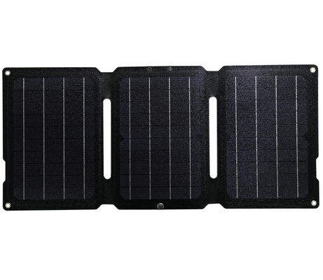Cargadores de paneles solares portátiles de 20W paneles ETFE de emergencia plegables de pequeña potencia