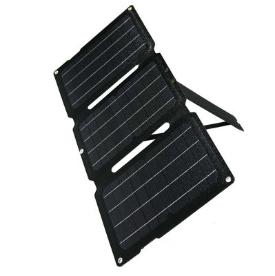 Cargadores de paneles solares portátiles de 20W paneles ETFE de emergencia plegables de pequeña potencia
