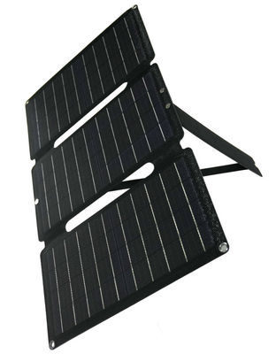 Cargador de paneles solares plegables de 30W personalizado con salida de CC