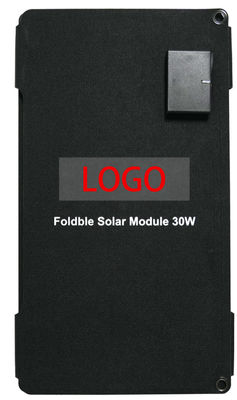 Cargador de paneles solares plegables de 30W personalizado con salida de CC