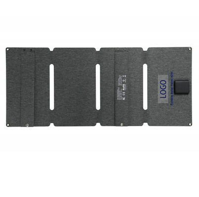 Cubierta solar plegable de alta eficiencia de 40W IP68 a prueba de agua para acampar